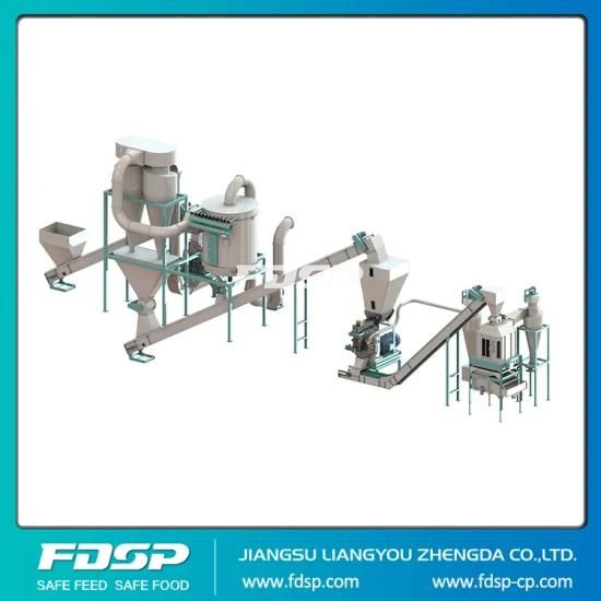 Factory Price Small Output Fruit Shell and Waste Pellet Production Line for Sale