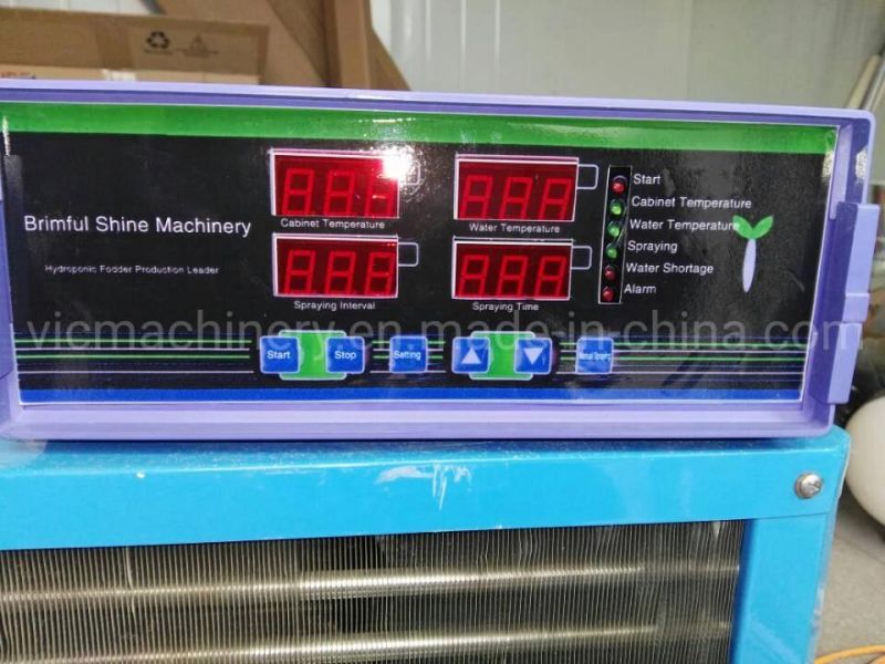 Garlic Growing Hydroponic Machine With Water Cooling Machine