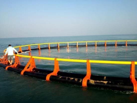 UV Protected China Aquaculture Tilapia Fish Farming Cages 25 Meters