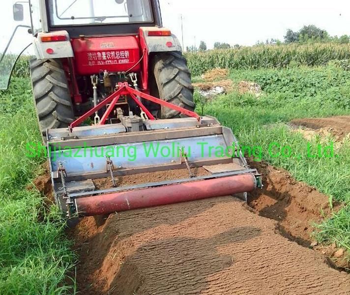 Good Performance Tractor Mounted Pepper, Sweet Potato, Tobacco Seedlings Bedding Machine, Ridging Machine for Seedlings Planting