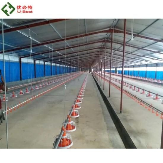 After-Sale Service Provided and New Condition Automatic Chicken Broiler Poultry Farming ...
