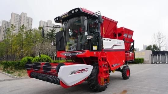 Durable and High Efficiency Rice Wheat Combine Harvester Kubota Harvester with Cabin in ...