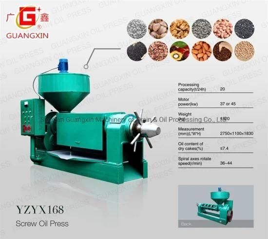 Factory Price Oil Press Machine Yzyx168