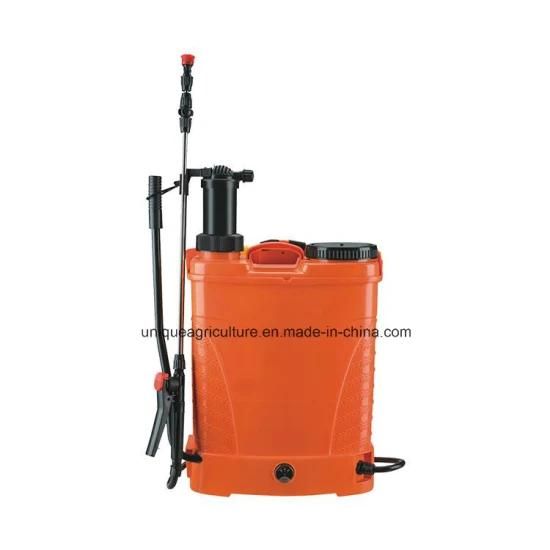 16L Sprayer Battery and Manual 2 in 1 Battery Powered Pesticide Sprayer