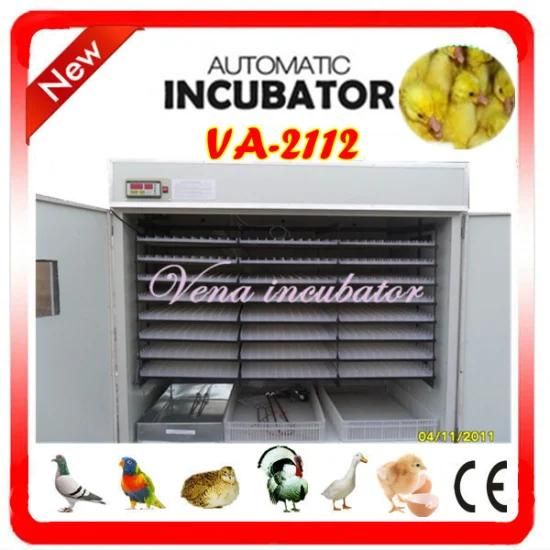 Chicken Incubator and Fully Automatic Egg Incubator for 2000 Eggs (VA-2112)